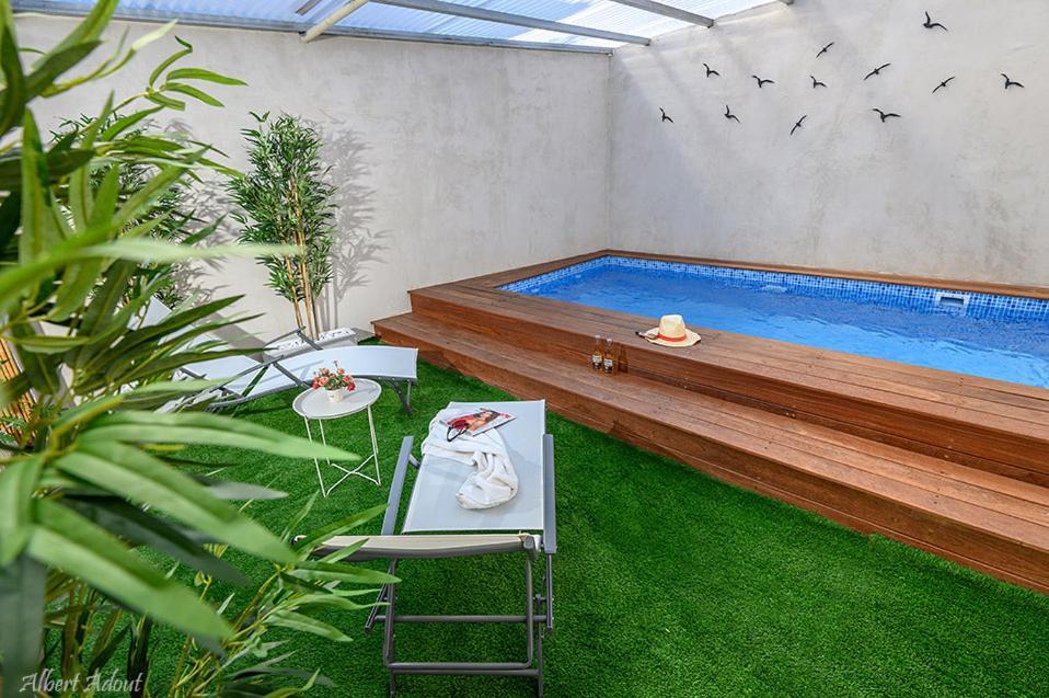 Talia Cabin Guest & Spa Rosh Pinna Esterno foto