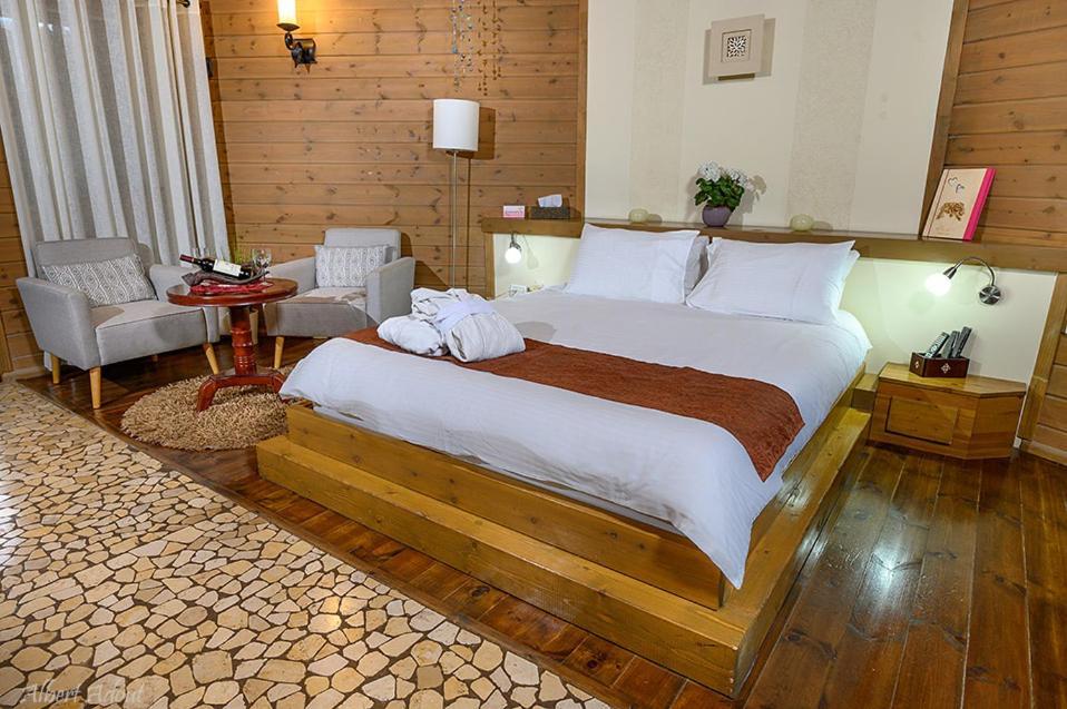 Talia Cabin Guest & Spa Rosh Pinna Esterno foto