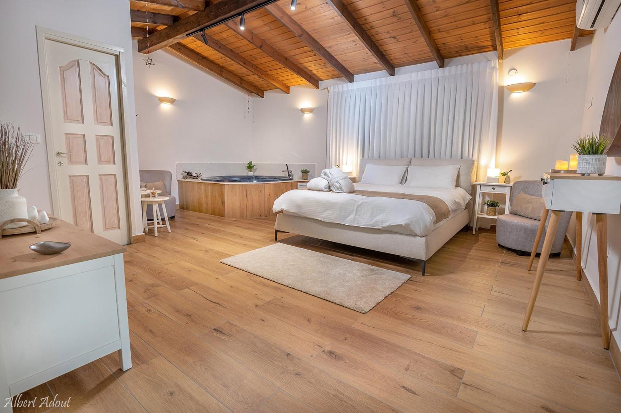 Talia Cabin Guest & Spa Rosh Pinna Esterno foto