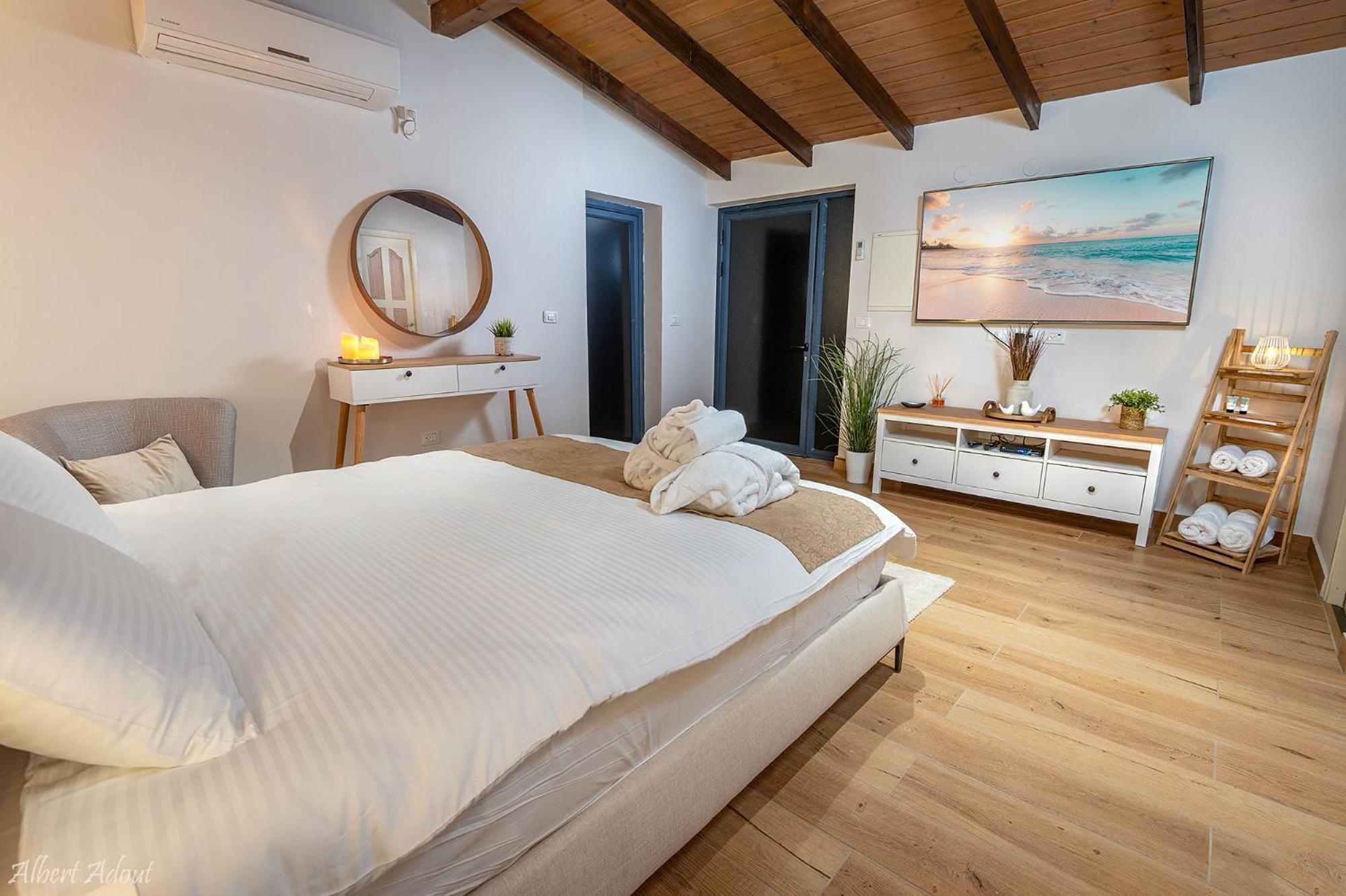 Talia Cabin Guest & Spa Rosh Pinna Esterno foto