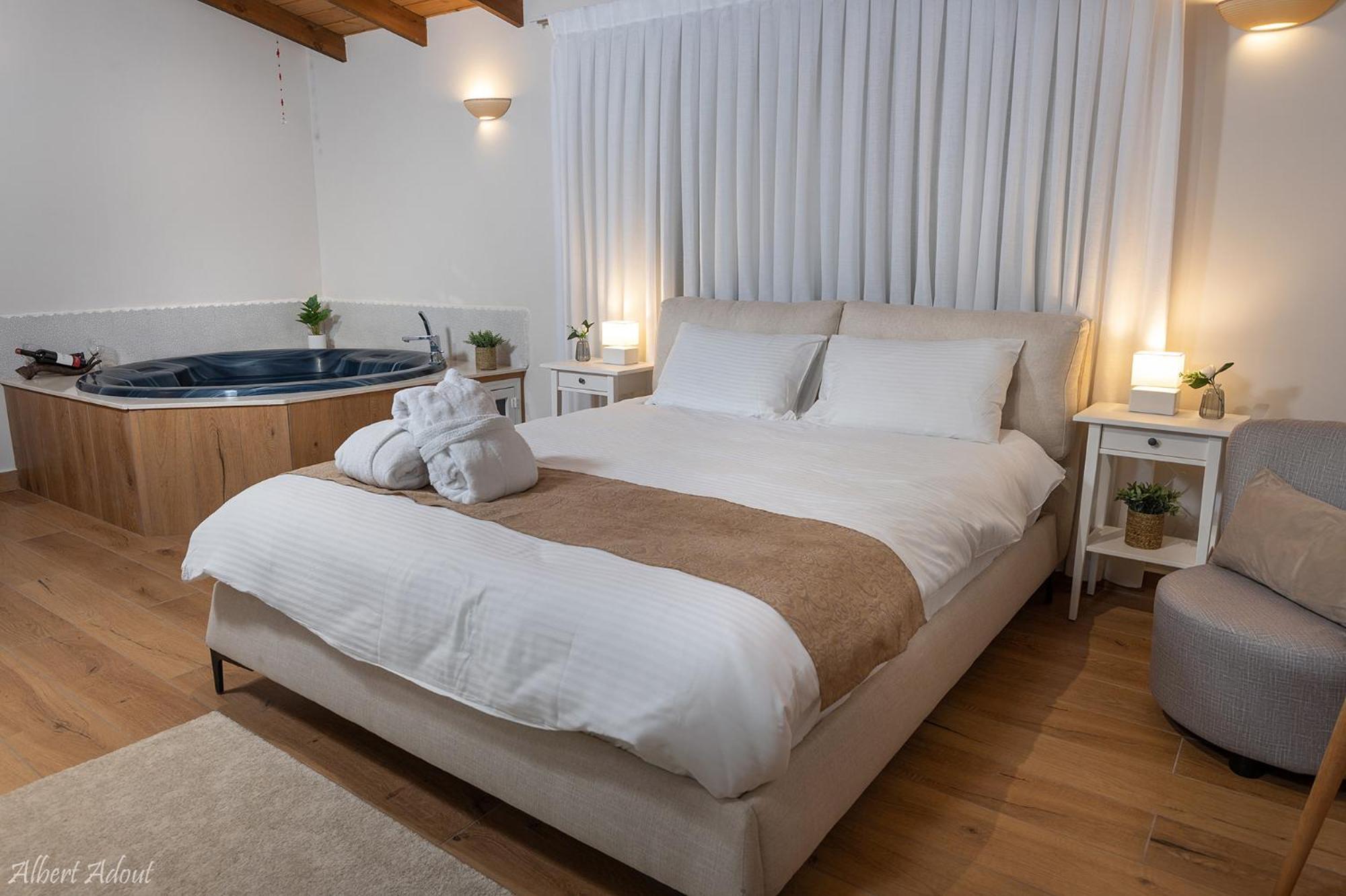 Talia Cabin Guest & Spa Rosh Pinna Esterno foto