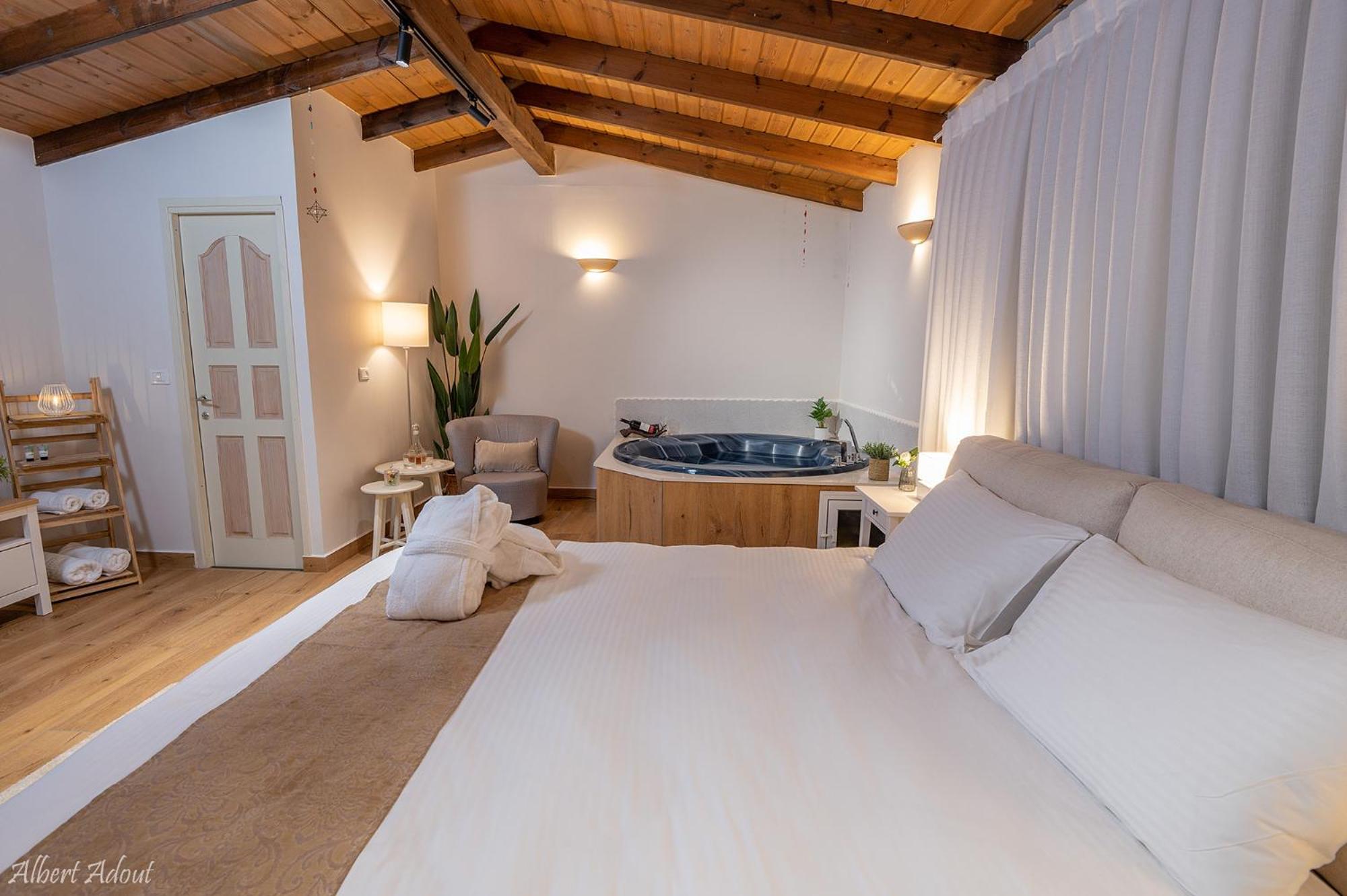 Talia Cabin Guest & Spa Rosh Pinna Esterno foto