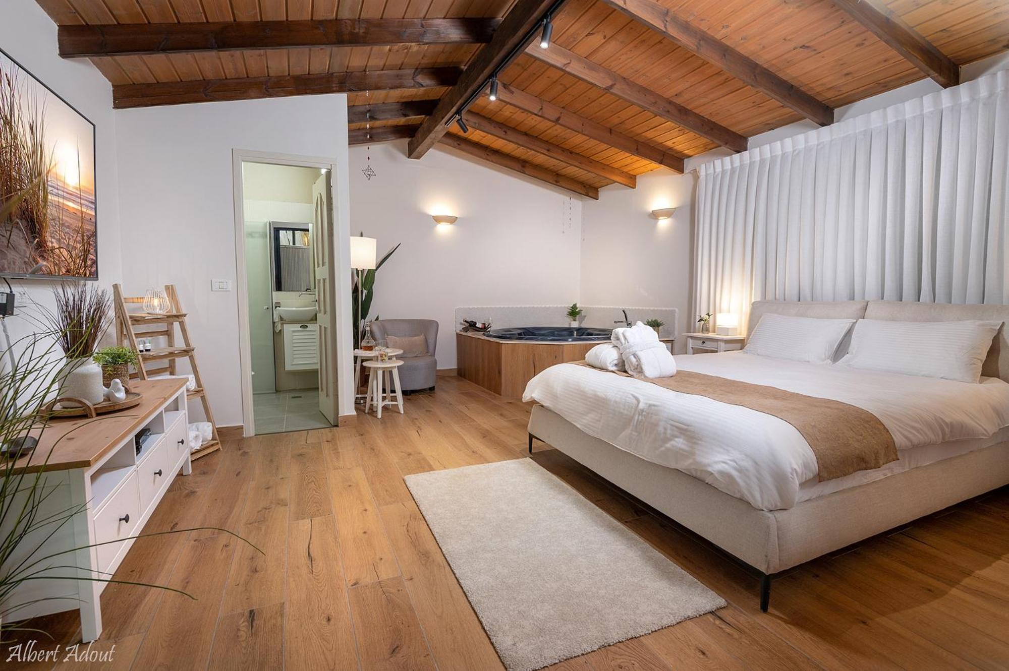 Talia Cabin Guest & Spa Rosh Pinna Esterno foto