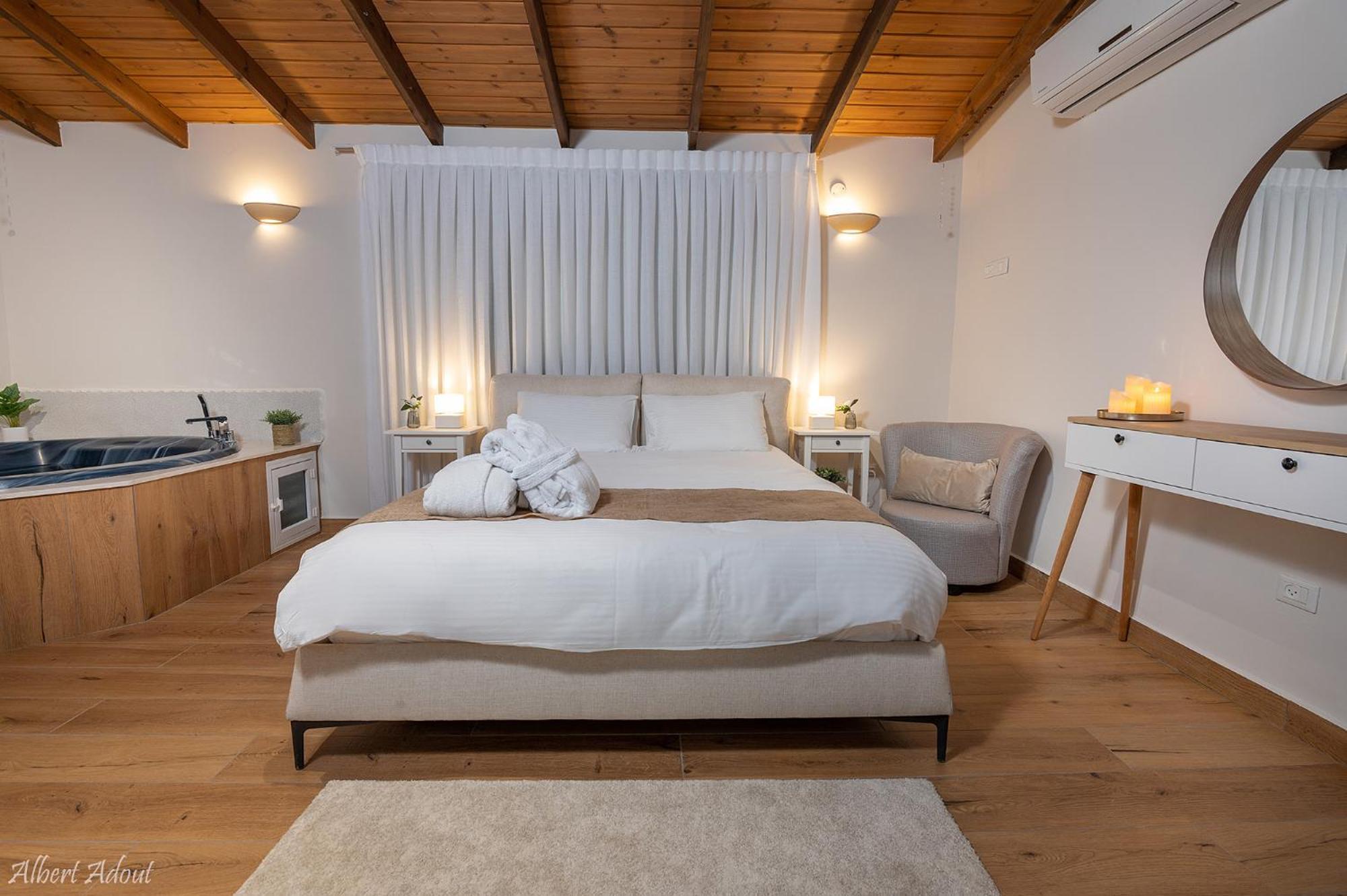 Talia Cabin Guest & Spa Rosh Pinna Esterno foto