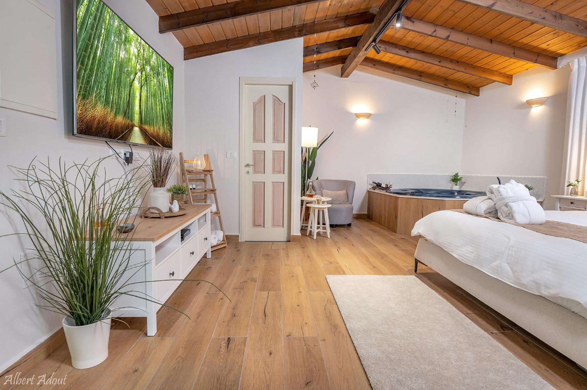 Talia Cabin Guest & Spa Rosh Pinna Esterno foto