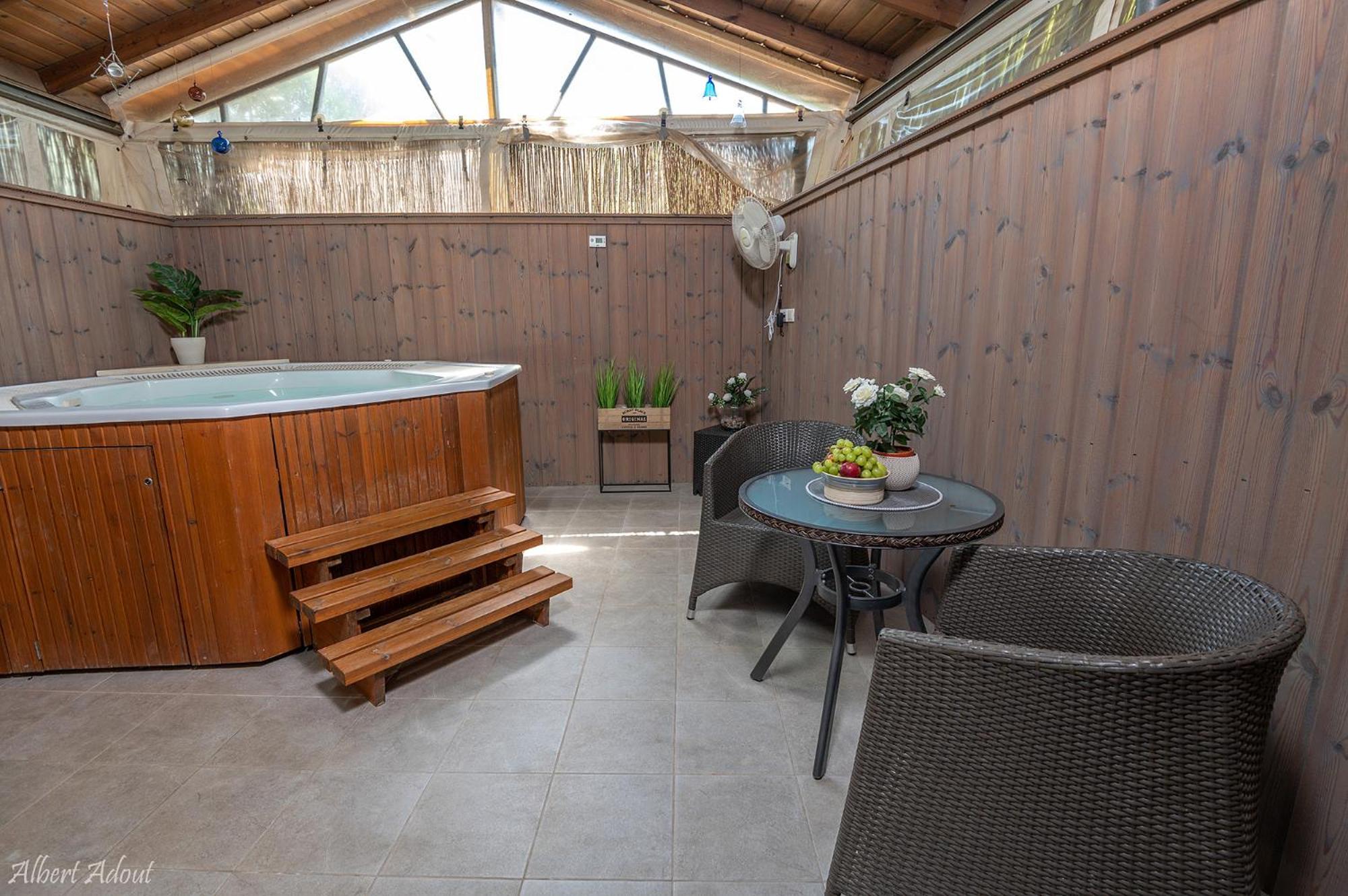 Talia Cabin Guest & Spa Rosh Pinna Esterno foto