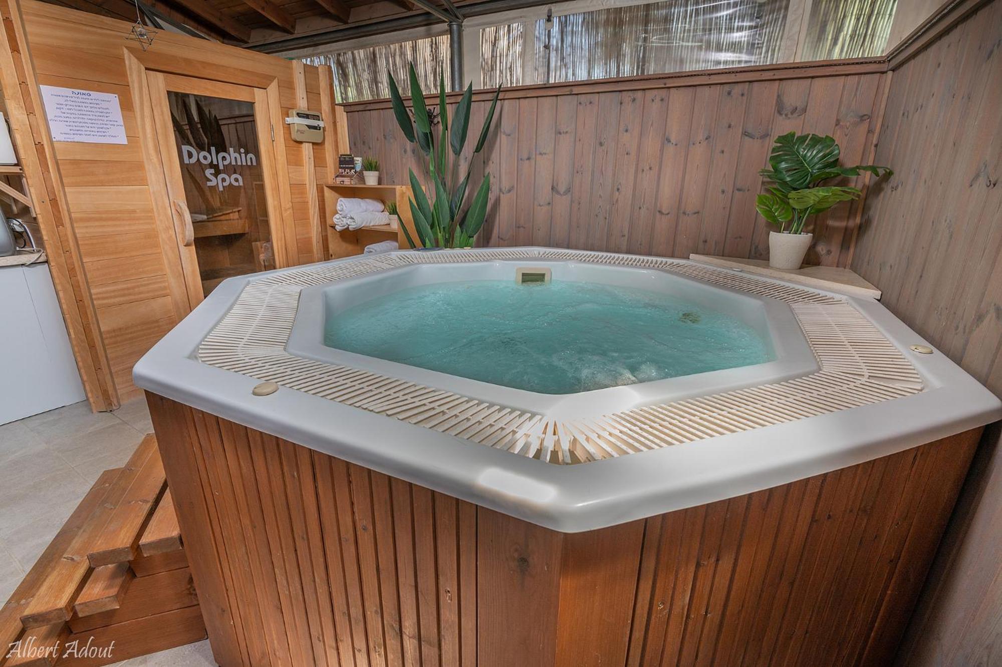 Talia Cabin Guest & Spa Rosh Pinna Esterno foto