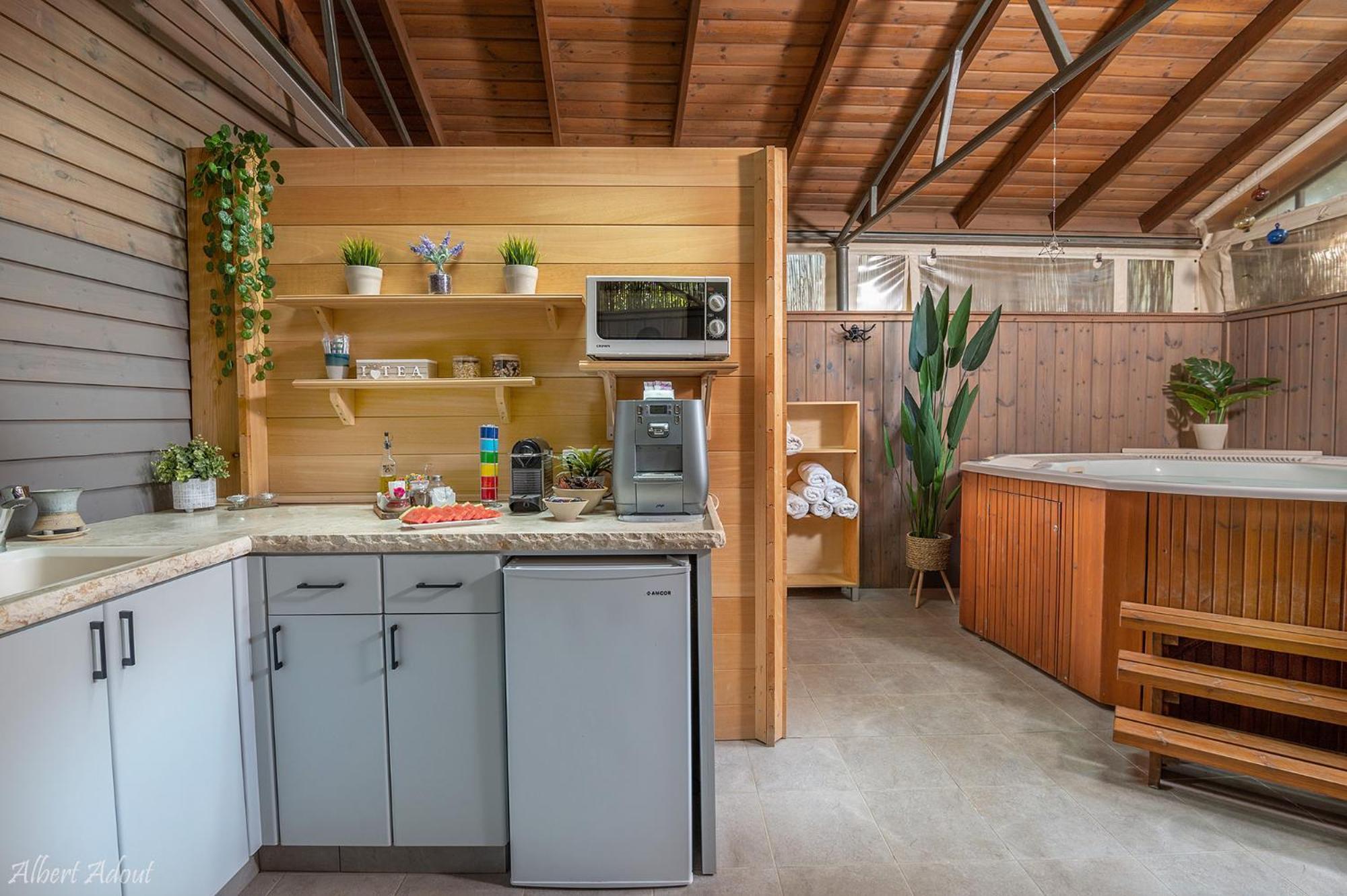 Talia Cabin Guest & Spa Rosh Pinna Esterno foto