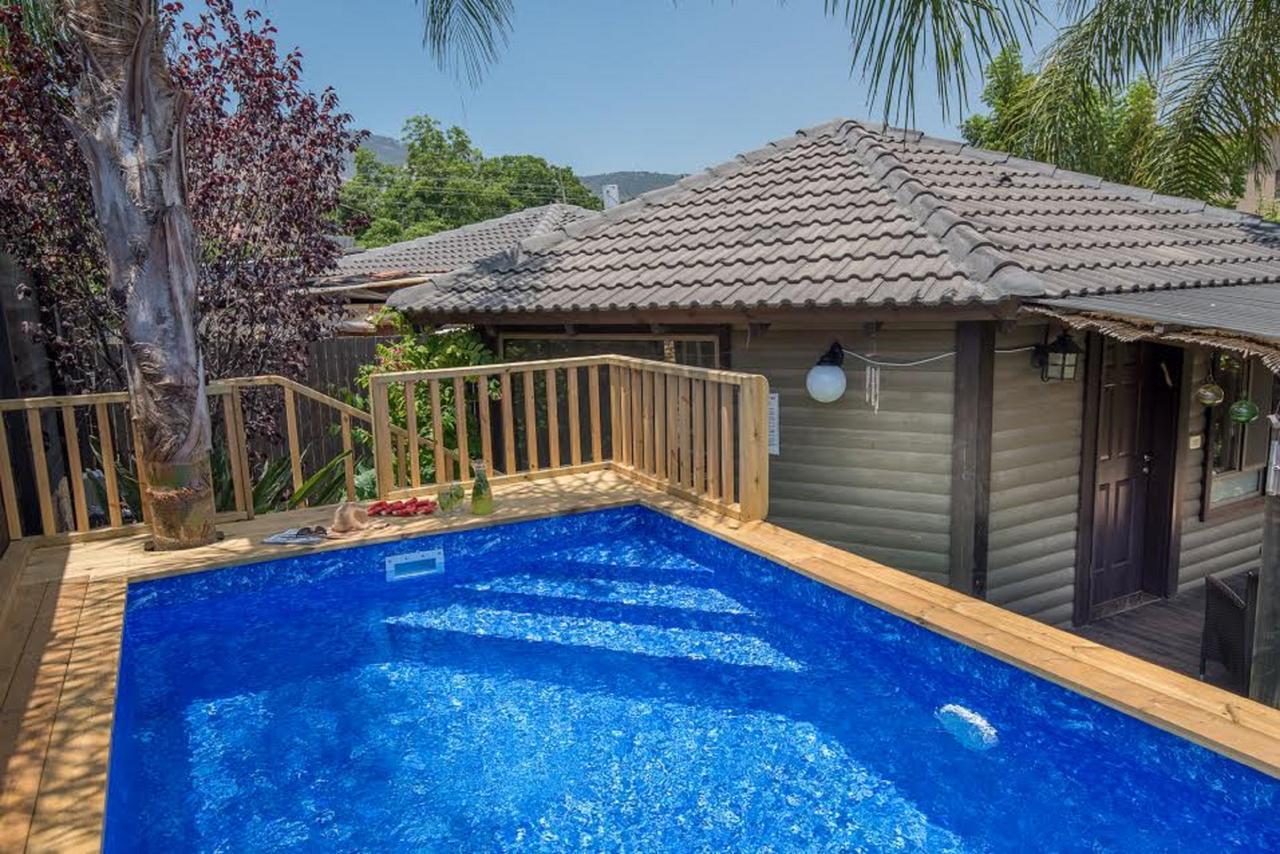 Talia Cabin Guest & Spa Rosh Pinna Esterno foto